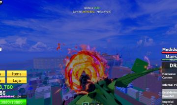 Conta Blox Fruits com Perm Dragon, Fruit Notifier, 2x Drop, Fast Boats, Shark V4
