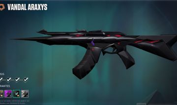 CONTA VALORANT SKIN ARAXYS, SAQUEADORA E SUBLIME EXTREMAMENTE RARA