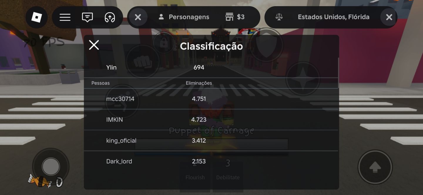 Conta roblox com muitas skins femininas