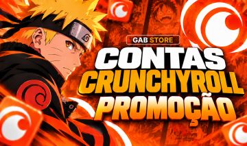 [ PROMOÇÃO!! ] CRUNCHYROLL MEGA FAN + BRINDE | 30 DIAS