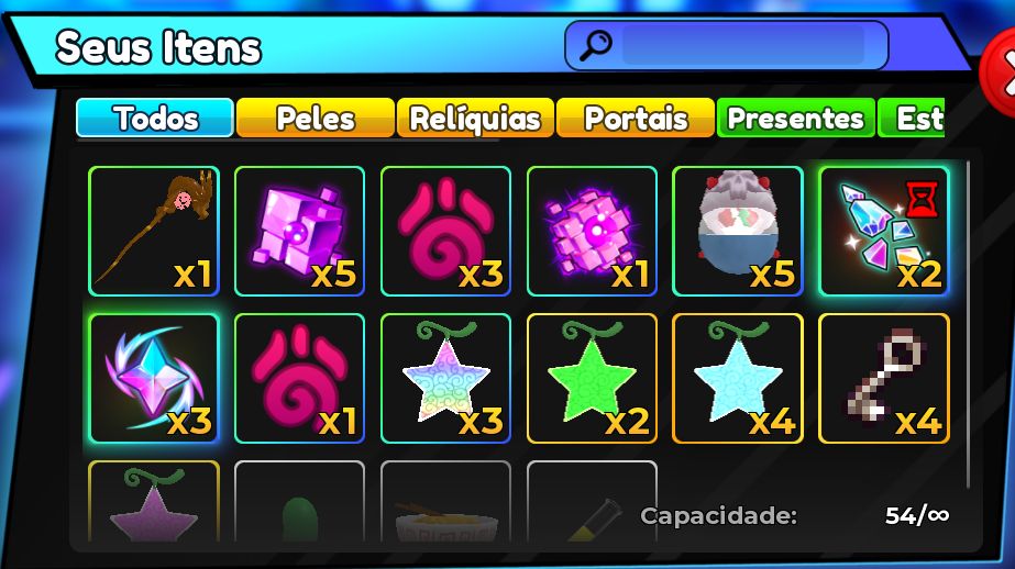 Anime Adventures Skins Units e contas (Temos Homura/aizen/alucard disponiveis)