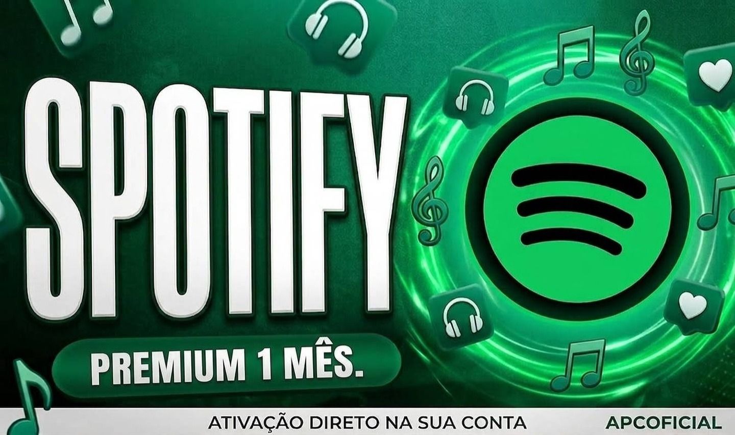SPOTIFY PREMIUM INDIVIDUAL: ATIVAR NA SUA CONTA 1 MÊS | ENTREGA AUTOMÁTICA