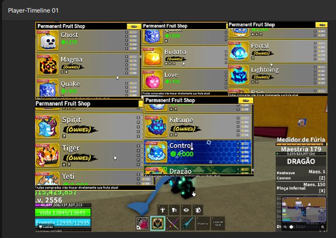 CONTA ROBLOX UPADA EM VARIOS JOGOS ESPECIALMENTE NO BLOX FRUITS