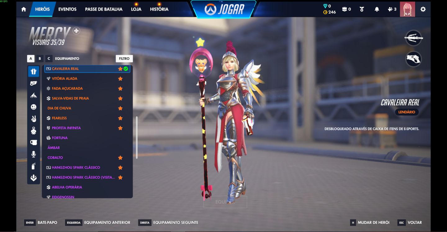 Conta overwatch 2019/2026 com 735 skins com skins raras e diversas de collab!