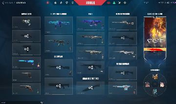 3 Facas + Karambit Saqueadora +Phantom Oni+ Prelúdio do Caos + Sheriff Neo Oeste