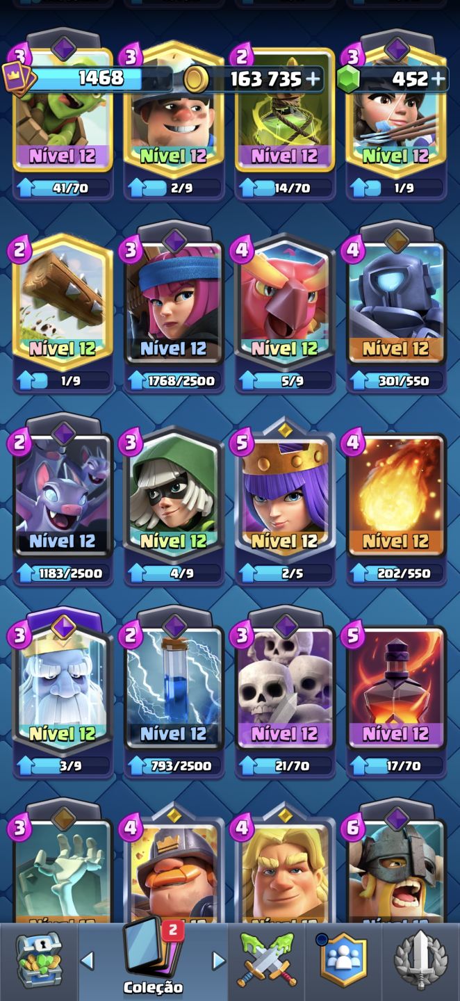 CONTA DE CLASH NA PROMOÇÃO!