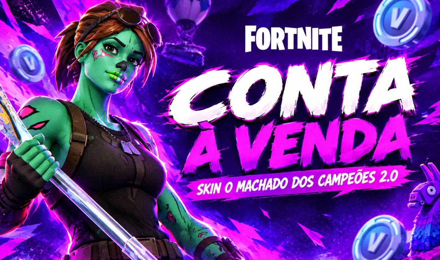 Continha fortinte 100% full acesso
