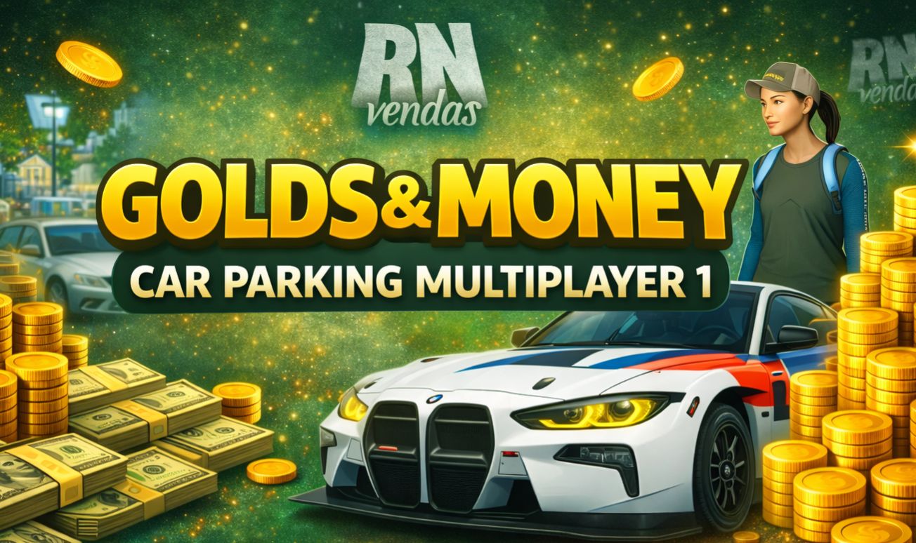 (PREÇO BAIXO) GOLDS E MONEY CARPARKING MULTIPLAYER 1