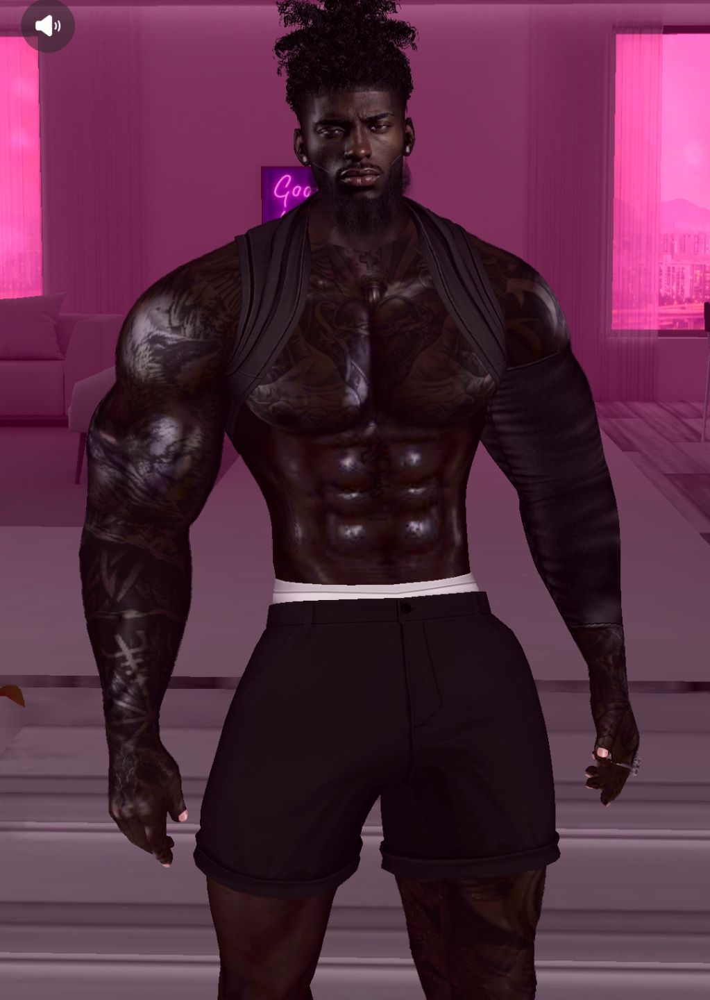 IMVU MASCULINA COM AP |AG |NFT| NU| SALA +200 ITENS