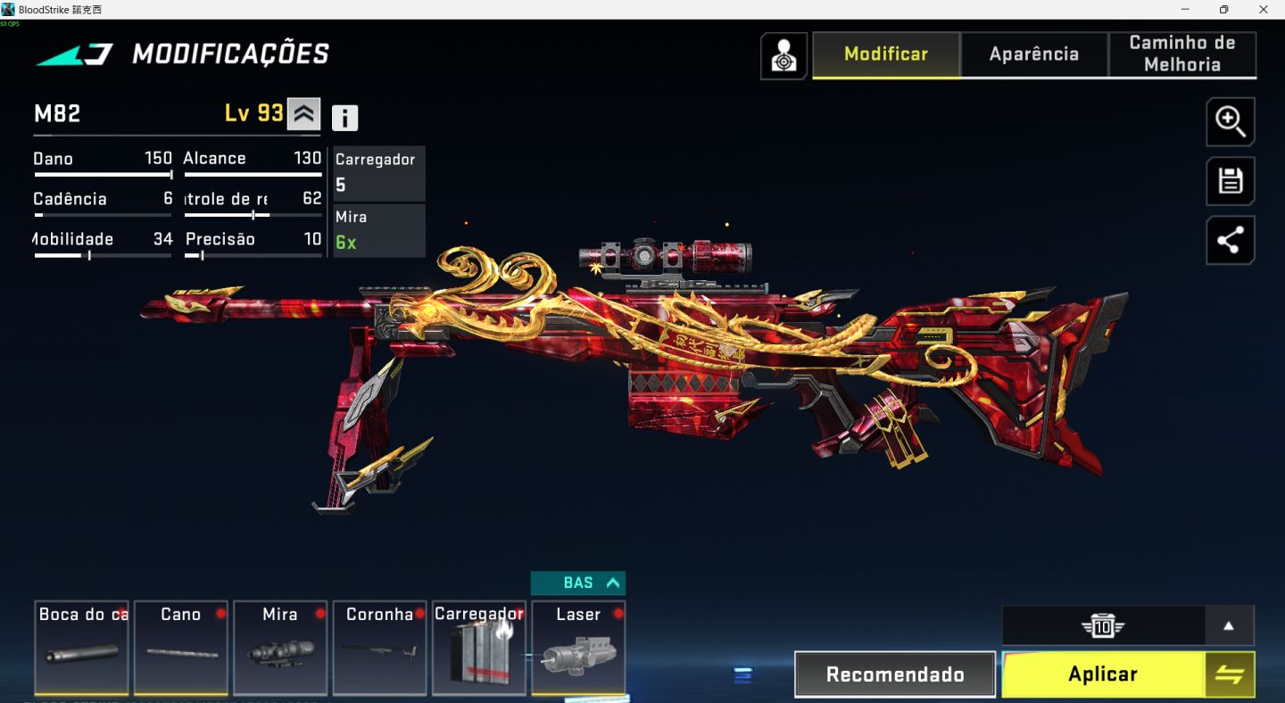 CONTA DO BLOOD STRIKE PRA LOGO