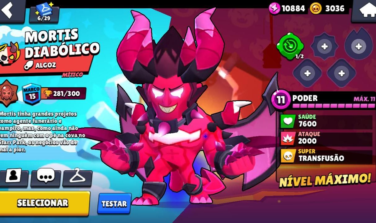 BRAWL STAR (+50 BRAWLS + 38 SKINS) /CONTA CLASH OF CLANS ( SEMI-FULL CV - 11)