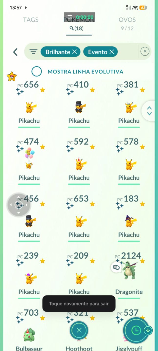 Promoção de pokémon de evento shiny, lendário shiny com fundo e muito mais.