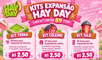 KITS EXPANSÃO HAY DAY