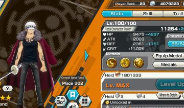 Continha suprema de opbr, law ex boost 3