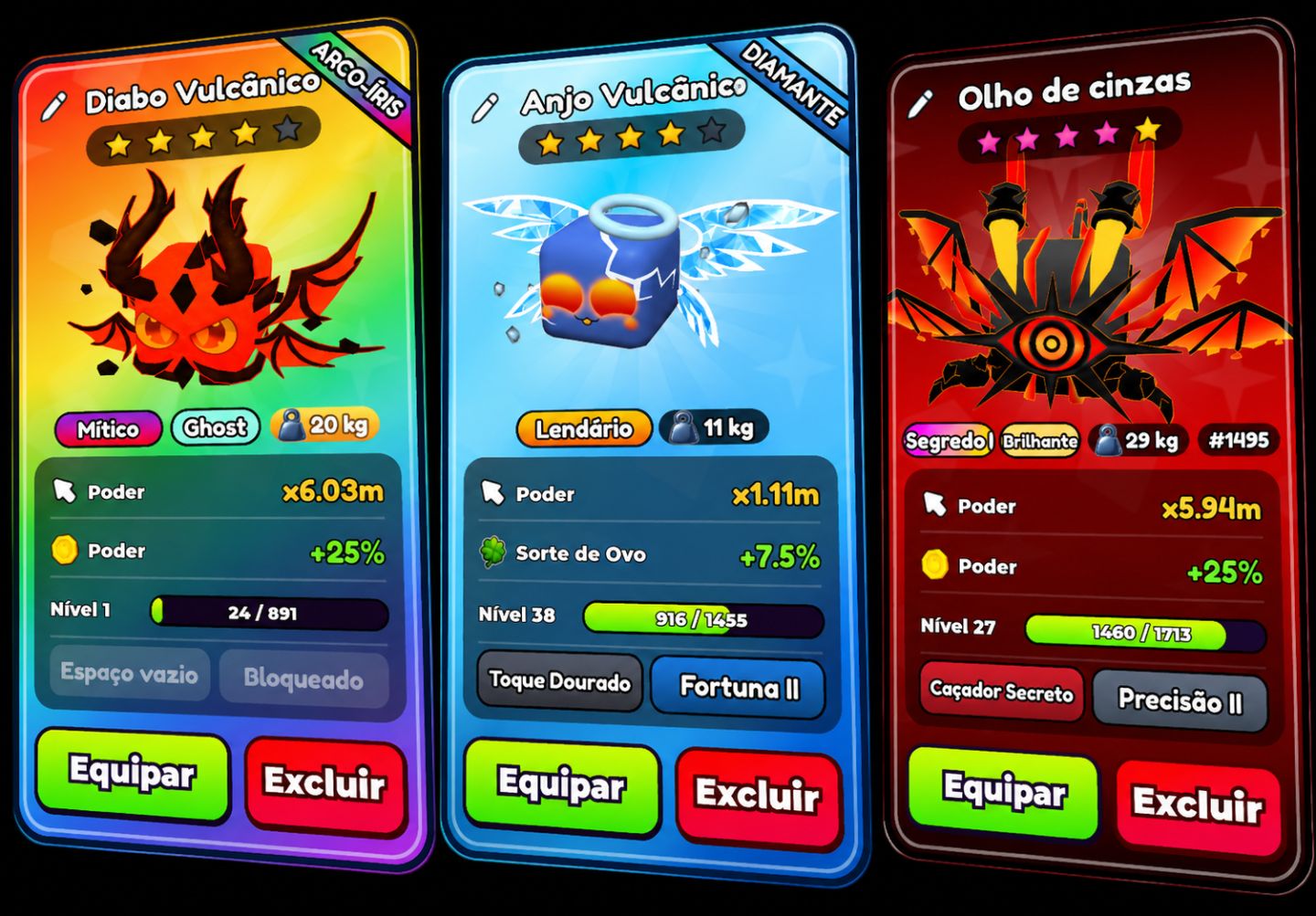 TAP REBORN | PETS BARATOS & RAROS
