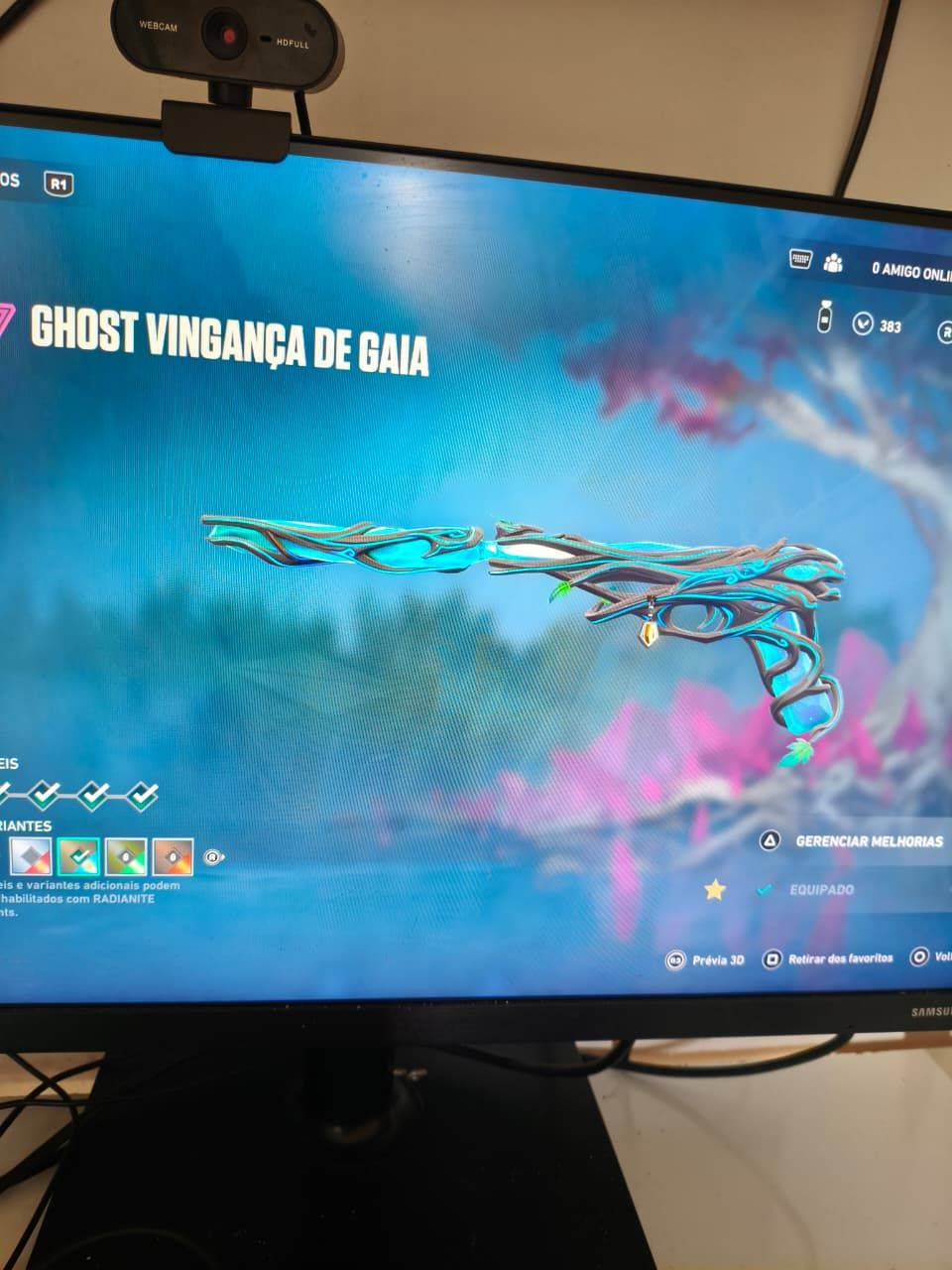 Conta valorant com varias vandal e uma karambit/ conta smurf, jogada muito pouco