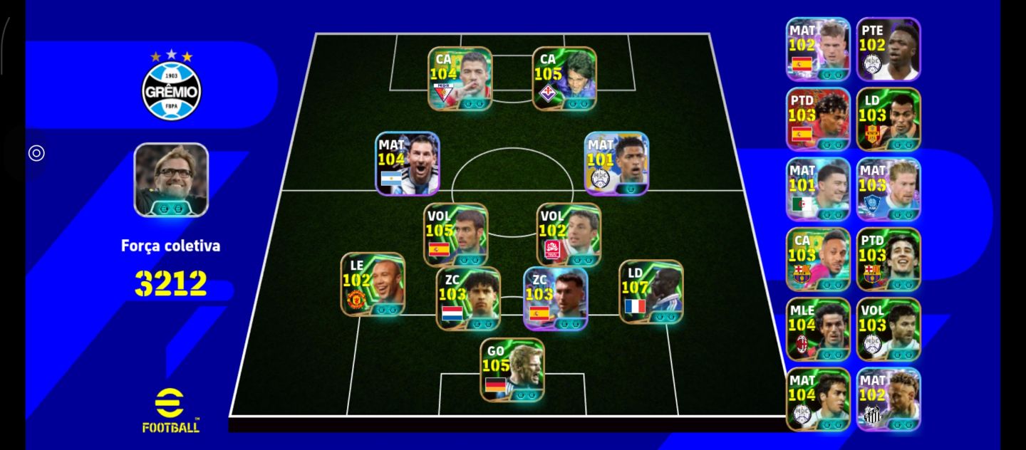 Conta de efootball antiga 3212 de força