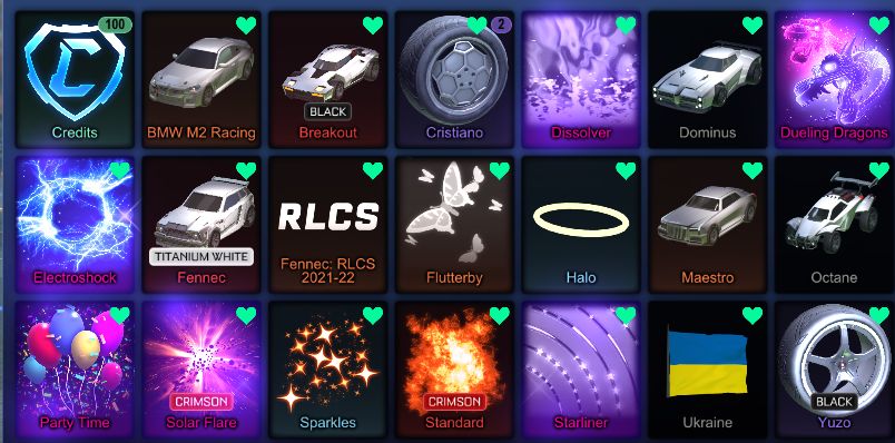 Conta Épica de Alto Nível: Fortnite (+200h com Skins Raras), Rocket League +200