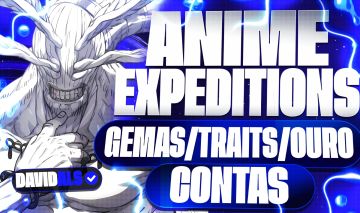 CONTAS ANIME EXPEDITIONS - GEMAS/TRAITS/GOLD