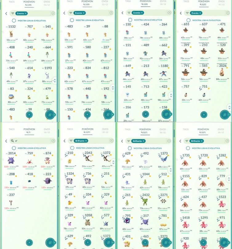 CONTA POKEMON GO LV 53 | 71 LENDARIO | 127 BRILHANTE | CELEBI SHINY | ANO 2016