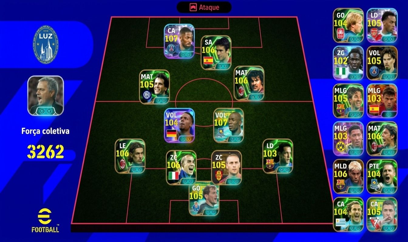 CONTA EFOOTBALL +3263 COM GULLIT E META PELO PREÇO!