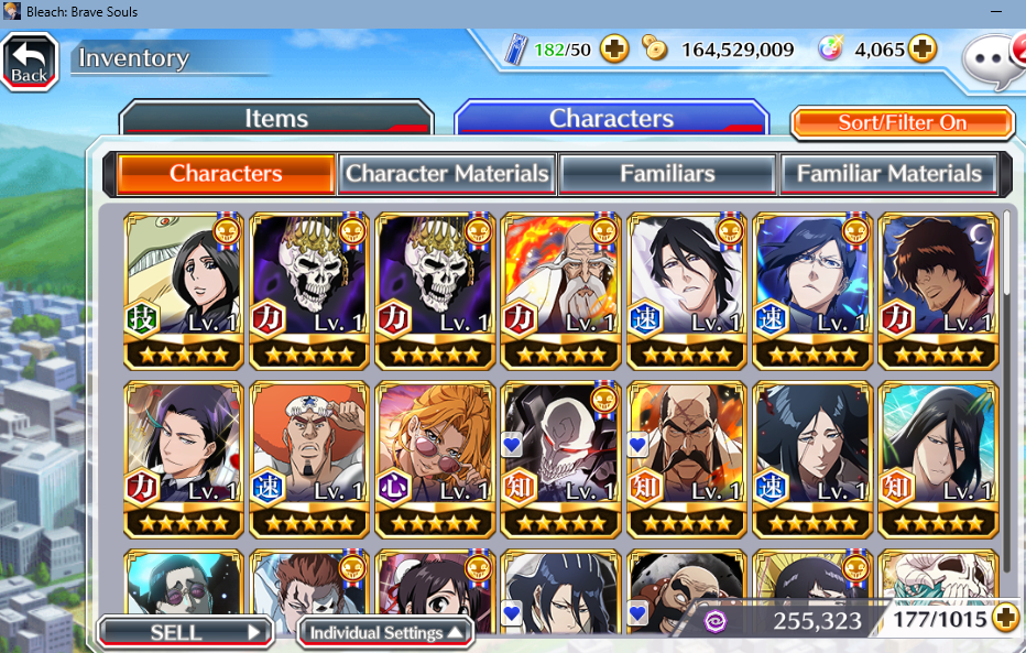 Contas Bleach 13000-15000 Orbs