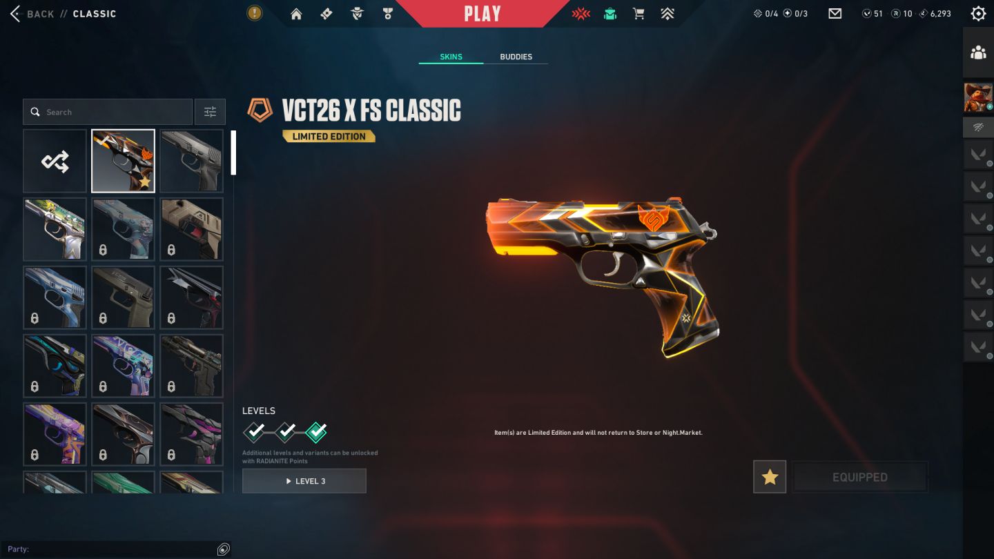 Promoção! 2K Gastos Conta Valorant: 4 Facas + 7 Vandals + 4 Phanthons