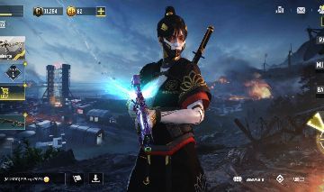 Conta call of duty mobile com arma lendária.