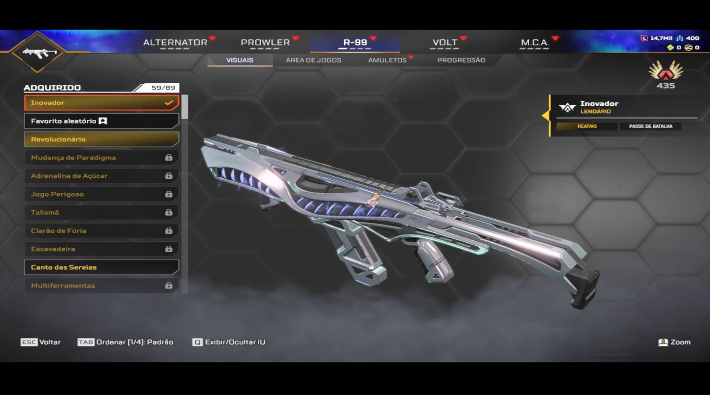 CONTA APEX LEGENDS