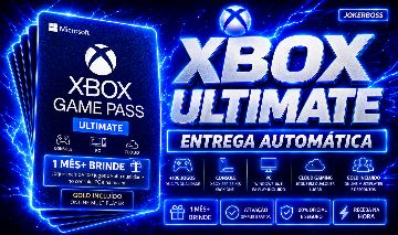 [ENTREGA AUTOMÁTICA] XBOX GAME PASS ULTIMATE + BRINDE (XBOX, CELULAR PC XCLOUD)