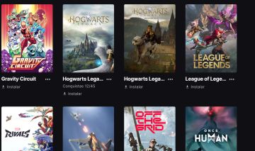 Conta da epic games com hogwarts legacy fifa 2025 e Bendy e entre outros