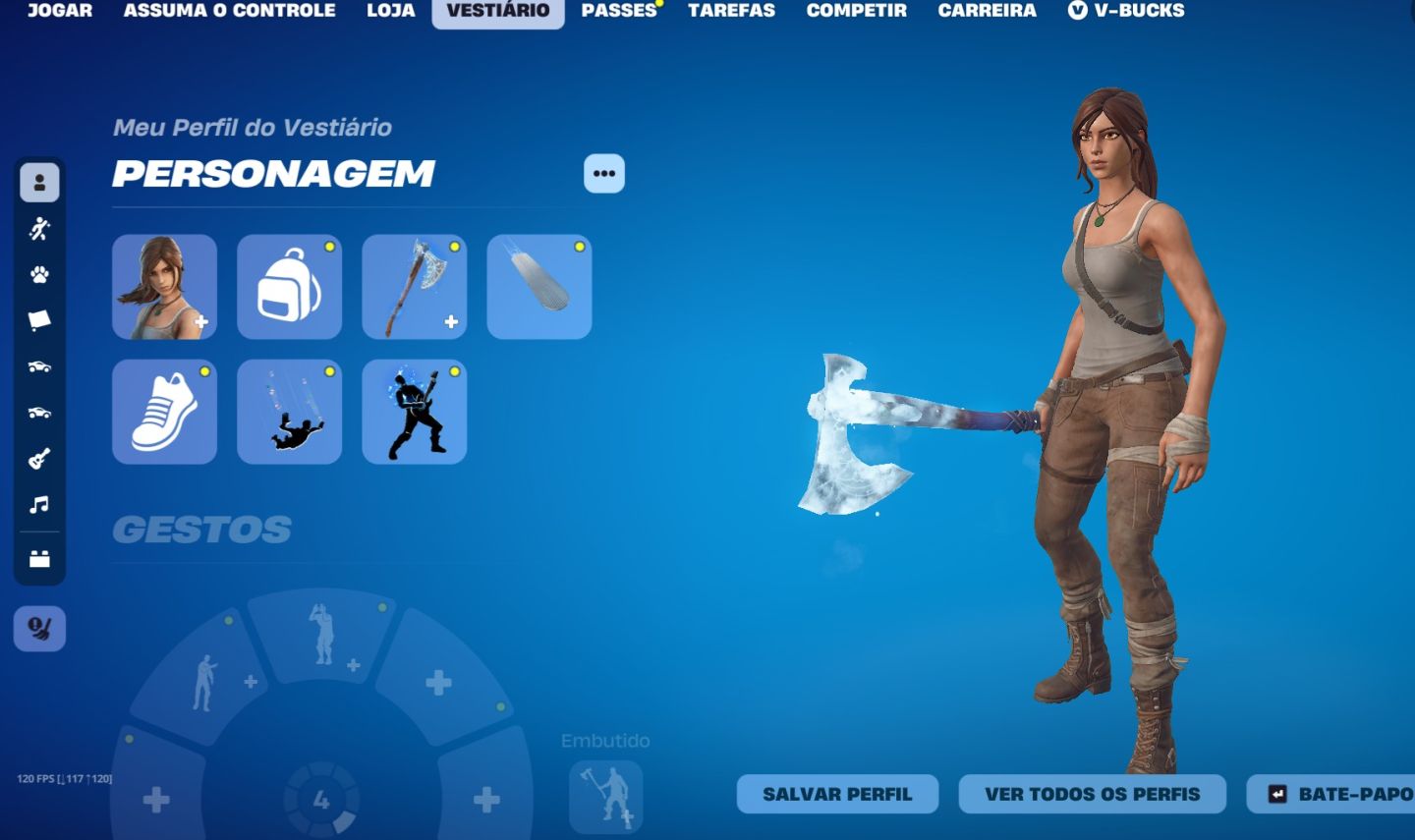 Fortnite: Conta com Machado Leviatã Exclusivo + Full Acesso