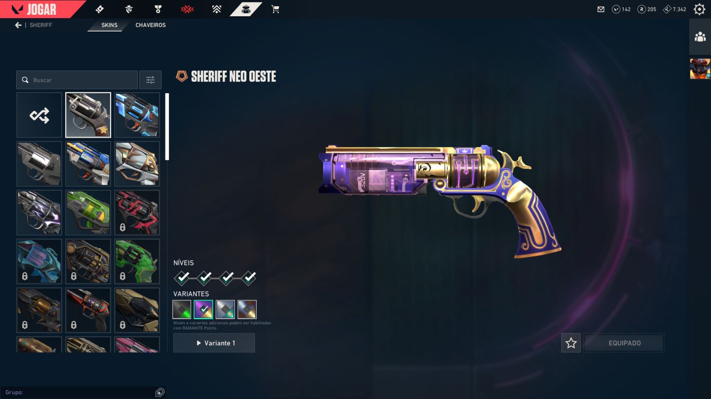 CONTA VALORANT FULL | VANDAL KURONAMI + VANDAL ARCANE + KARAMBIT VCT 2025 + SKIN