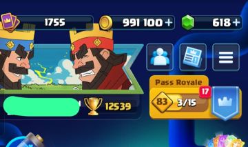 Conta Clash 12.539k Troféus