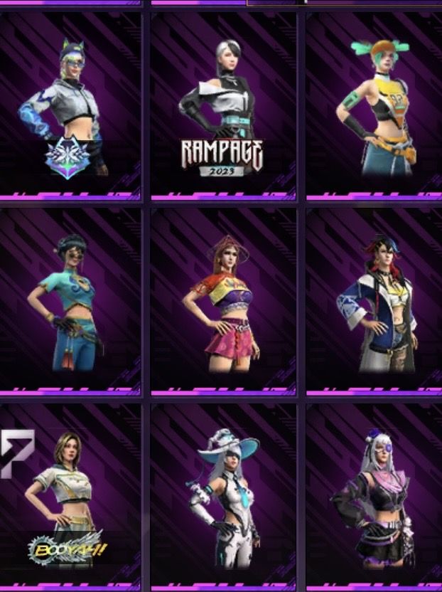 CONTA DE FREE FIRE FEMININA GEMADA SUPER ANTIGA 7 ANOS DE FREE FIRE
