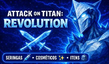 (Cosméticos,famílias,perks) ATTACK ON TITAN REVOLUTION (AOTR)