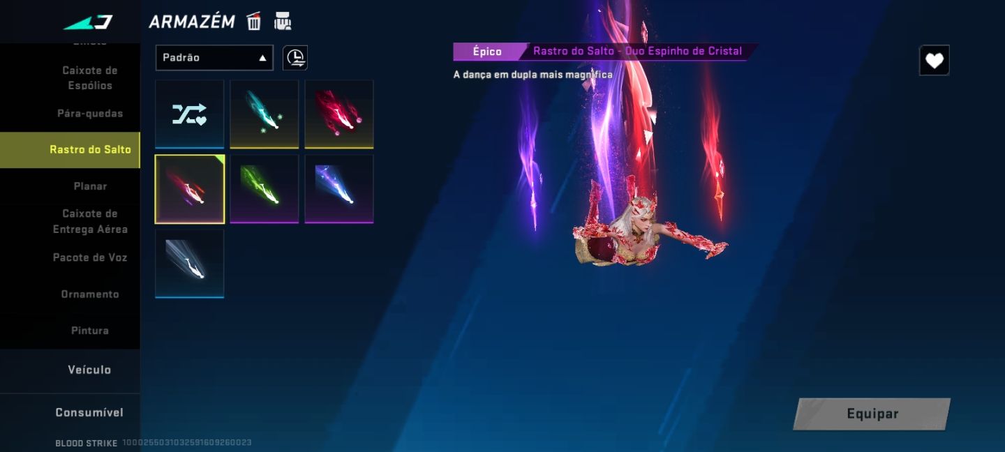 Conta Blood Strike nível 25