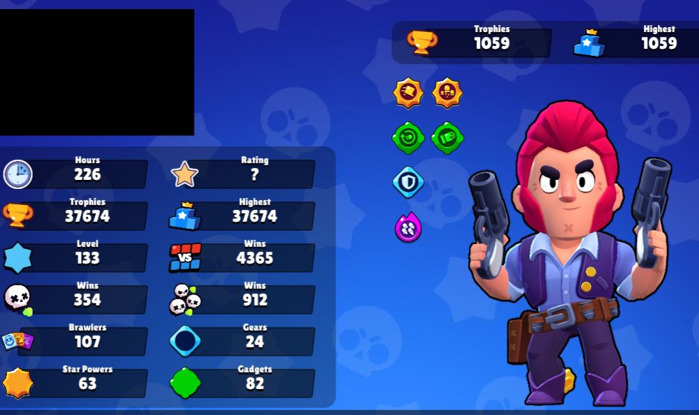 ACEITO PROPOSTAS CONTA BRAWL STARS-FULL BRAWLERS (107/107)
