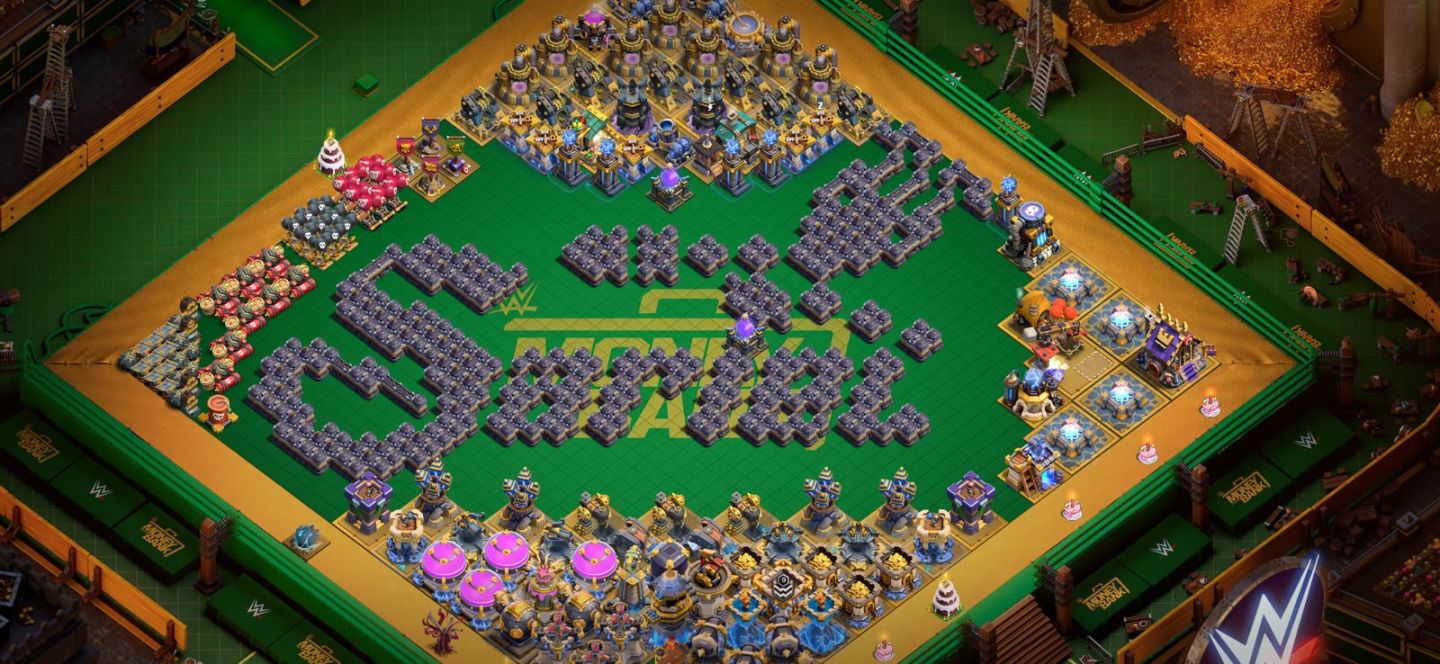 CLASH OF CLANS - LAYOUT COM SEU NOME