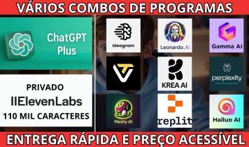 CHATGPT PLUS | ELEVENLABS | IDEOGRAM | TRIPO AI | MESHY | GAMMA | KREA | REPLIT