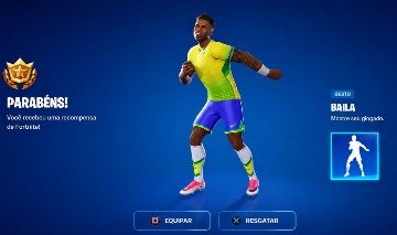 [FORTNITE] Código Exclusivo: Gesto BAILA! (Vinícius Jr) - Entrega Rápida