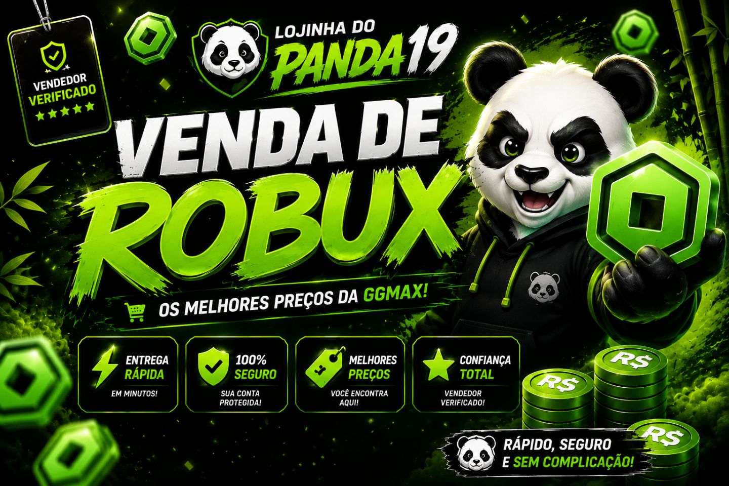 Venda De Robux (Plus)