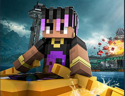 Thumbnails personalizadas para vídeos de Minecraft