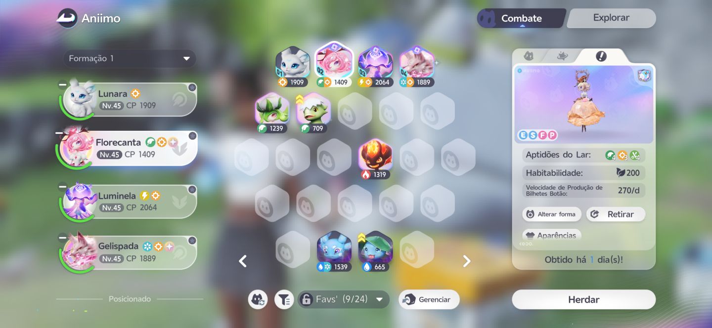 CONTA DE ANIIMO LVL 46