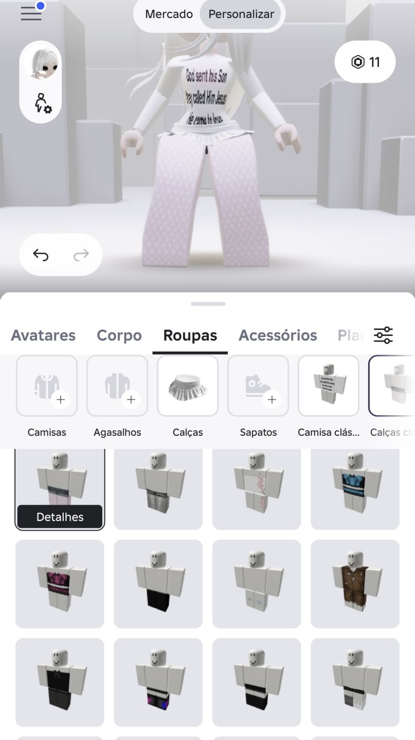 Conta Roblox Feminina!