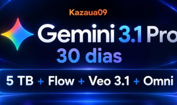 Gemini 3.1 Pro 30 Dias | 5TB + Veo 3.1 + Flow + Omni + Nano Banana Pro