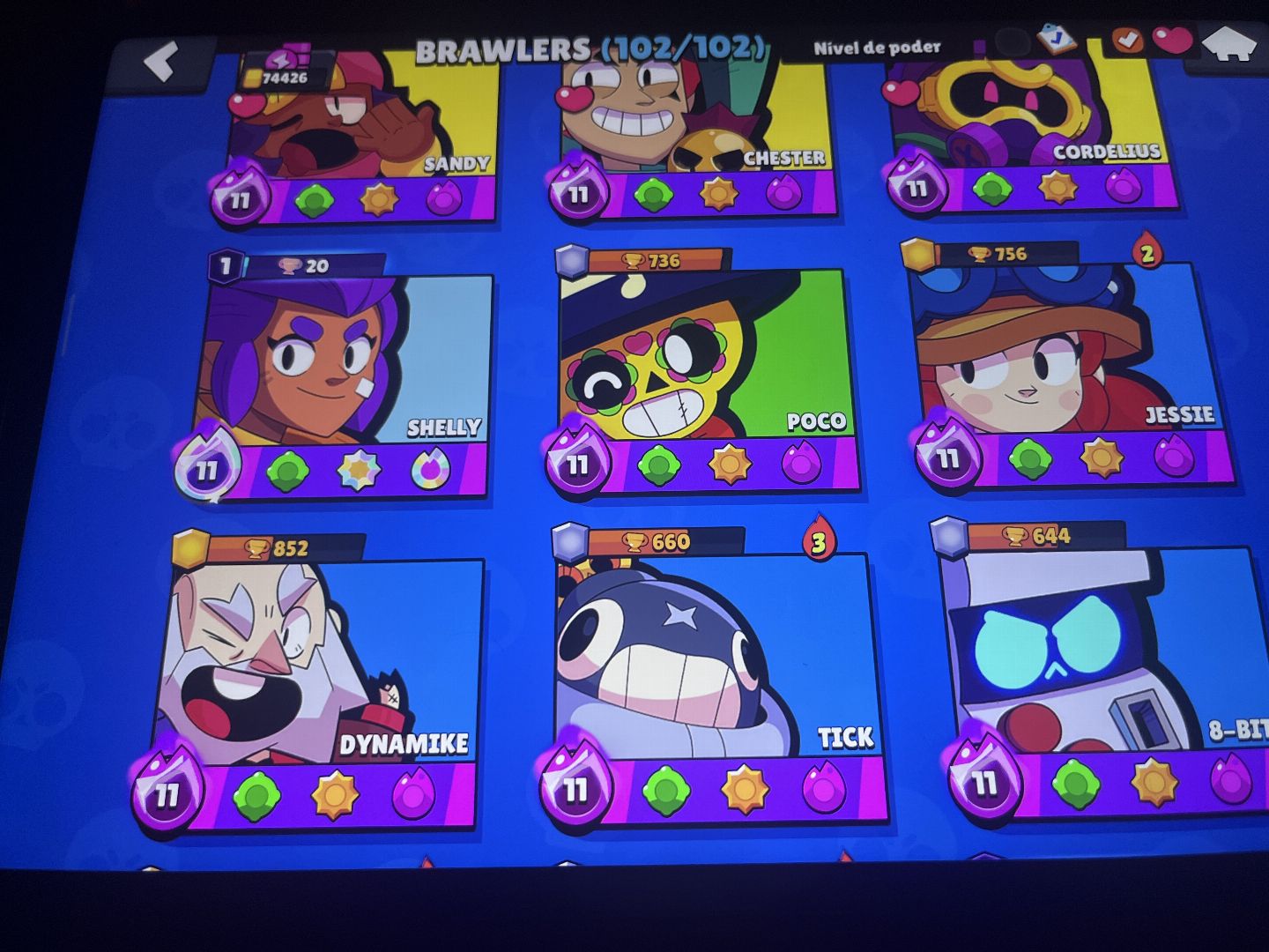 Venda de conta de brawl stars 7 anos