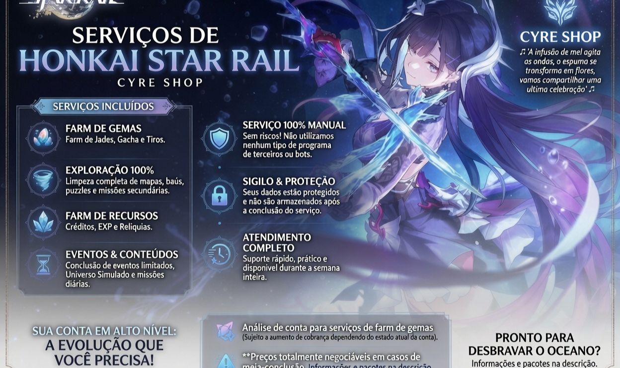 SERVIÇOS HONKAI: STAR RAIL