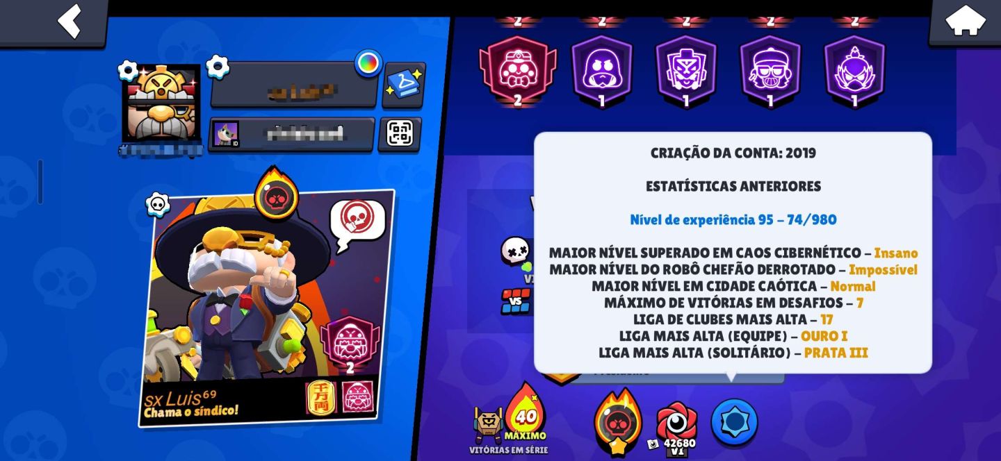 BRAWL STARS | 100K+ TROFÉUS | 446 SKINS | 107/107 BRAWLERS
