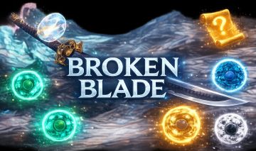 [10 gasto 100K de piece da sua escolha+BRINDE] - BROKEN BLADE / LÂMINA QUEBRADA